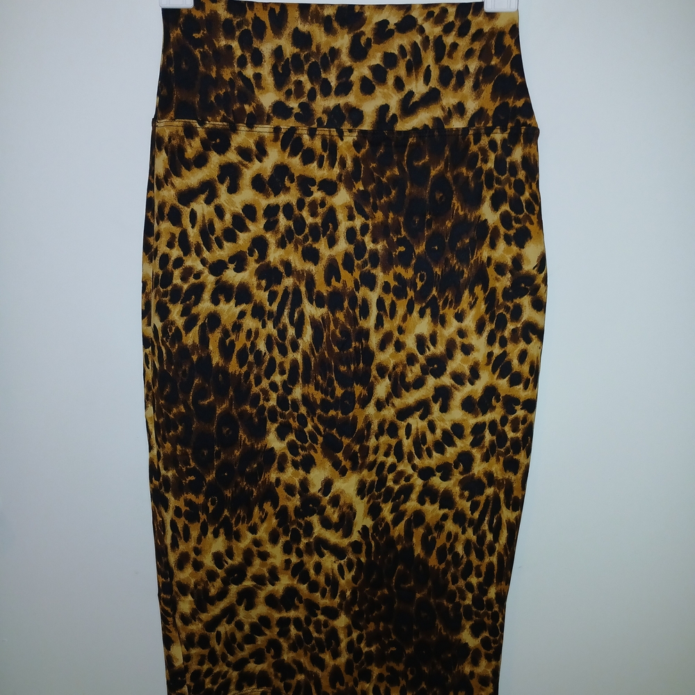 Leopard Print Women's Skirt